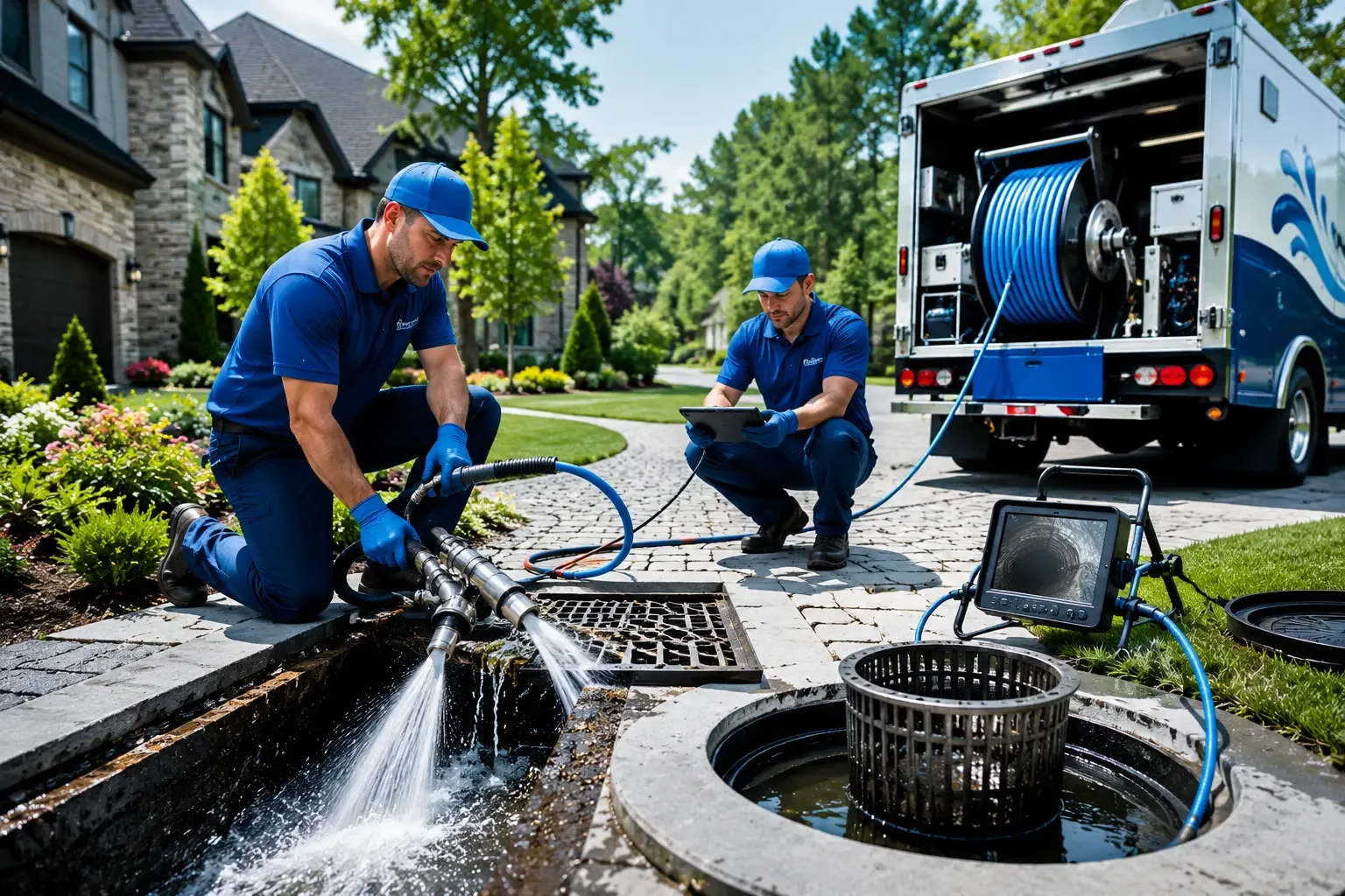 Local outdoor drain cleaning professionals in Premont, TX